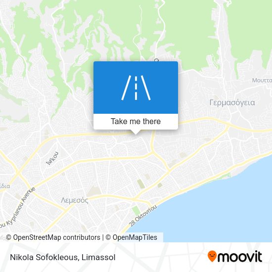 Nikola Sofokleous map