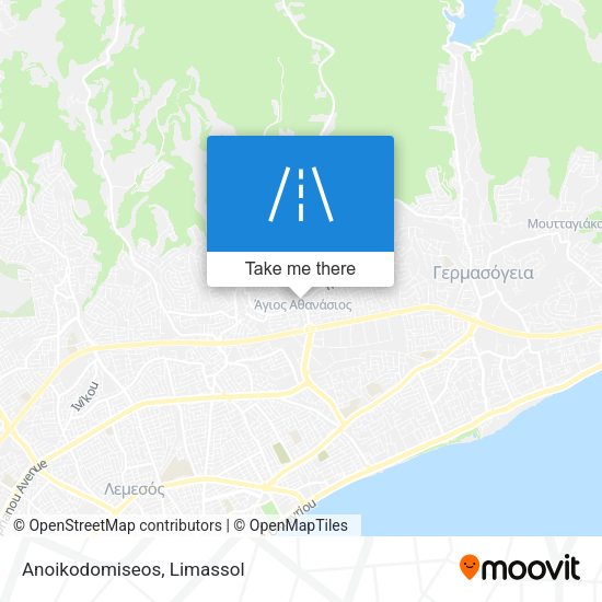 Anoikodomiseos map