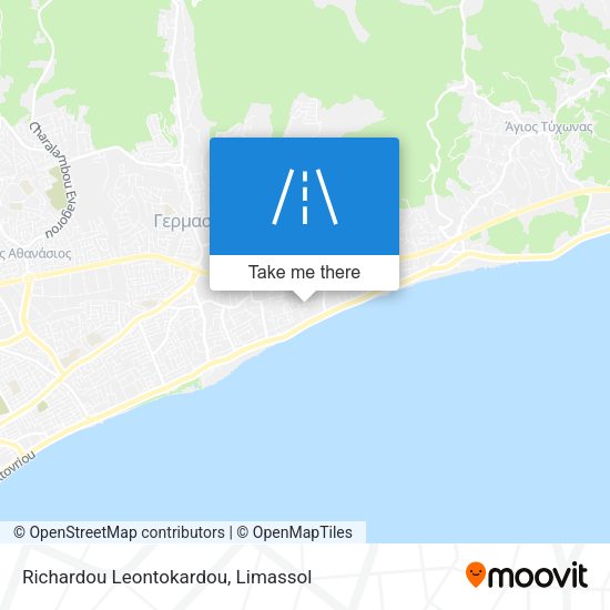 Richardou Leontokardou map