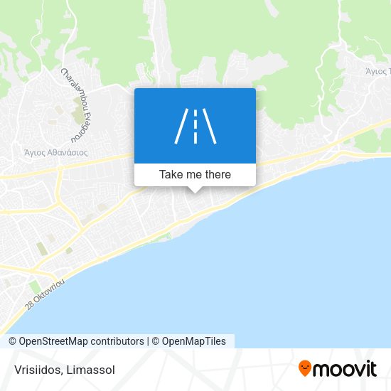Vrisiidos map