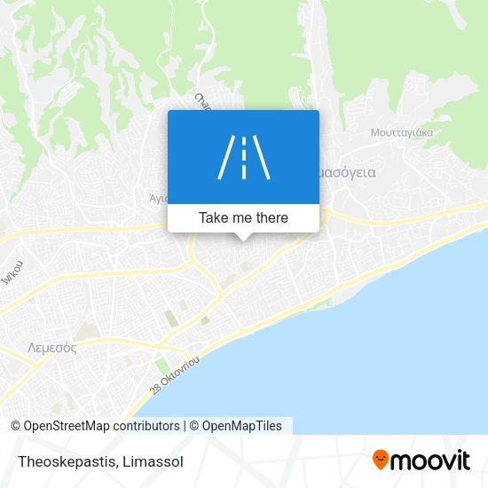 Theoskepastis map