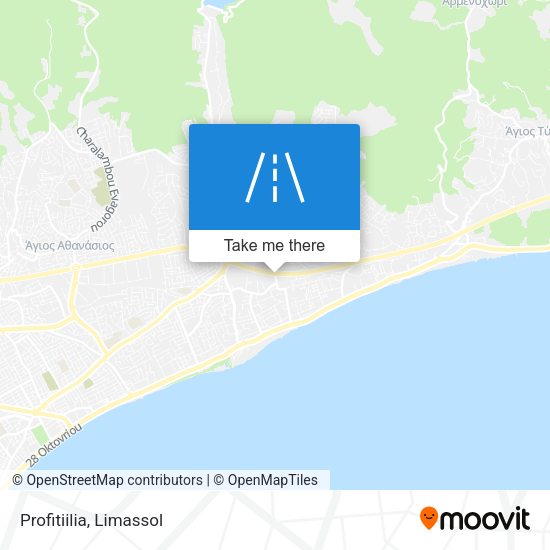 Profitiilia map