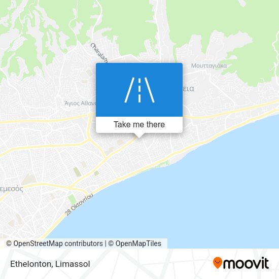 Ethelonton map