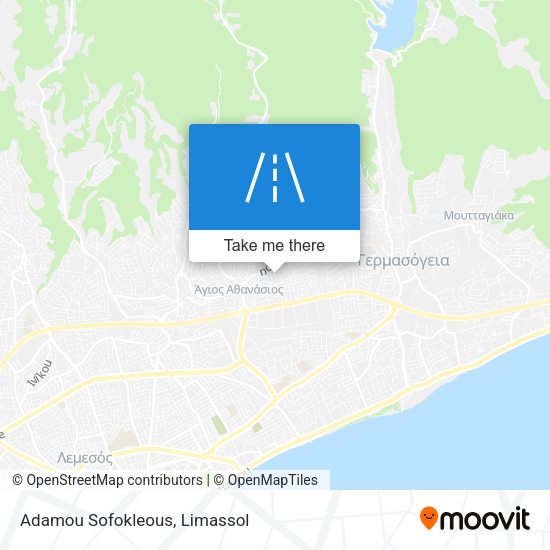 Adamou Sofokleous map