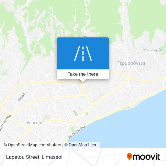Lapetou Street map