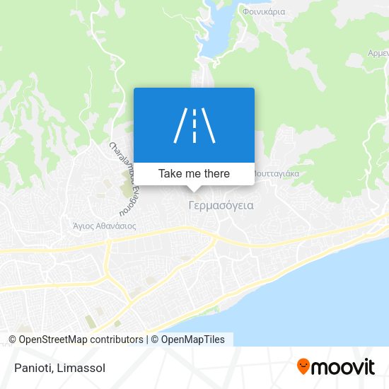 Panioti map