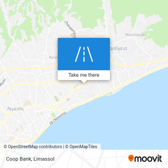 Coop Bank map