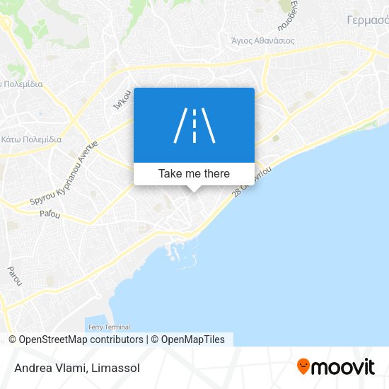 Andrea Vlami map