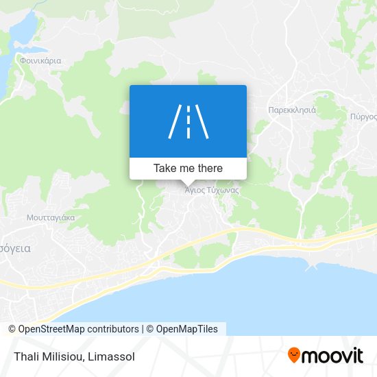 Thali Milisiou map