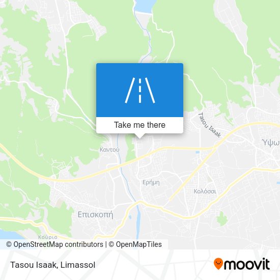 Tasou Isaak map
