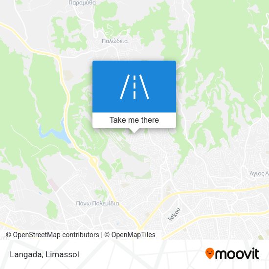 Langada map