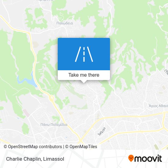 Charlie Chaplin map