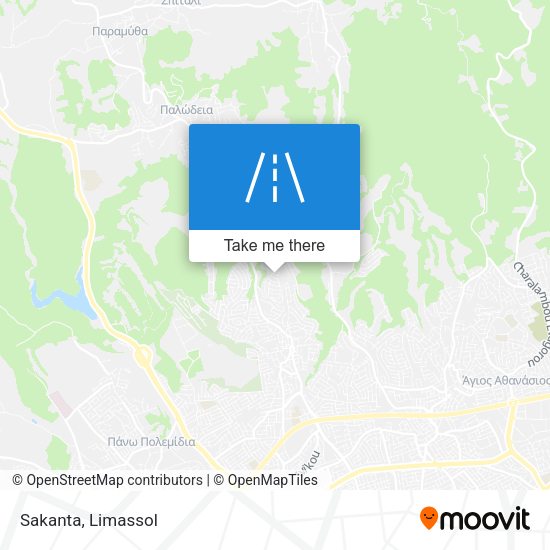 Sakanta map