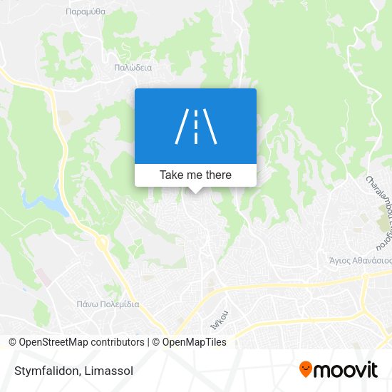 Stymfalidon map