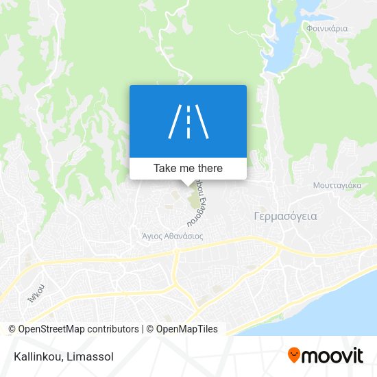 Kallinkou map