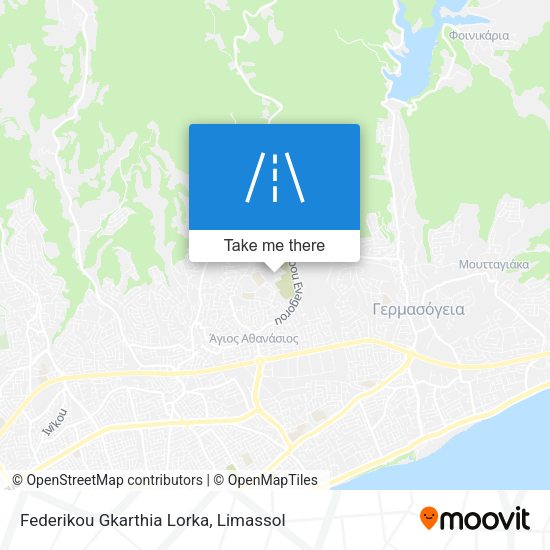 Federikou Gkarthia Lorka map