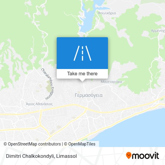 Dimitri Chalkokondyli map