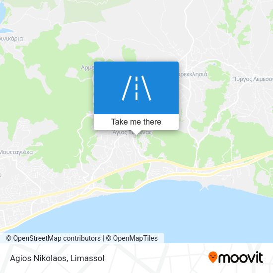 Agios Nikolaos map