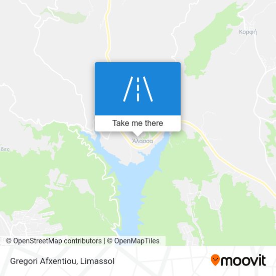 Gregori Afxentiou map
