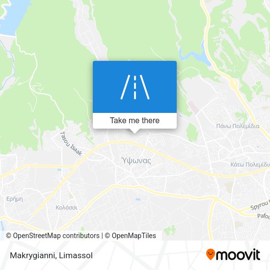 Makrygianni map