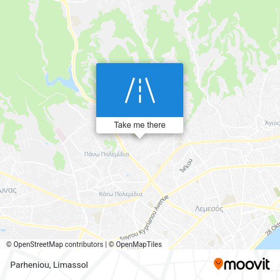 Parheniou map