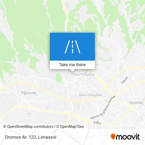 Dromos Ar. 122 map