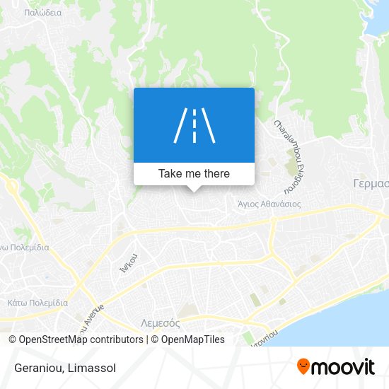 Geraniou map