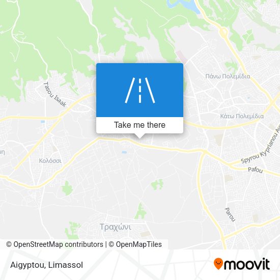 Aigyptou map