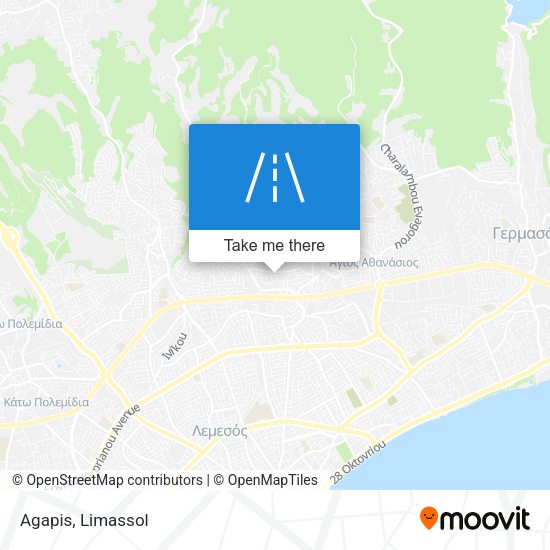 Agapis map