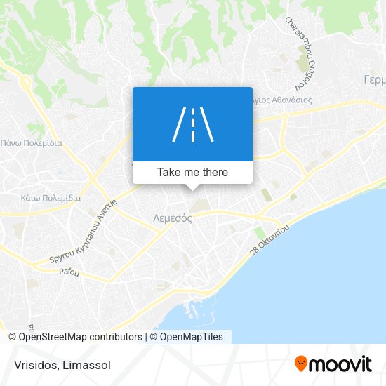 Vrisidos map