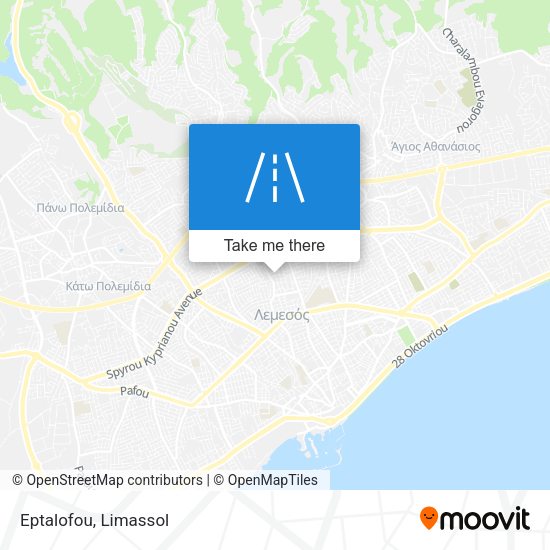 Eptalofou map