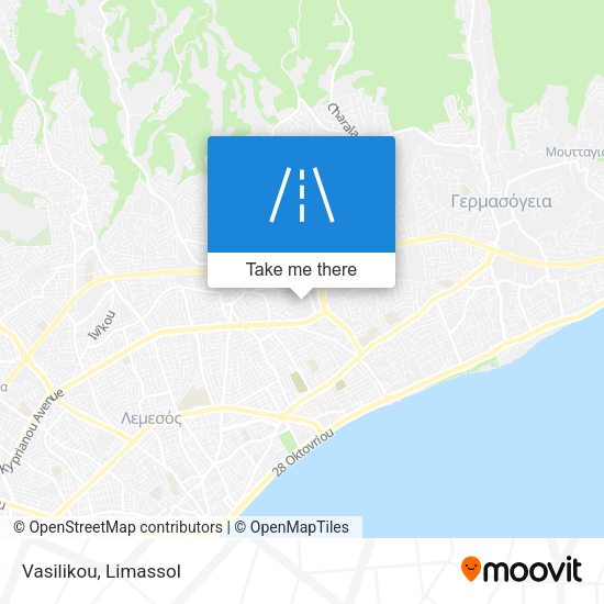 Vasilikou map