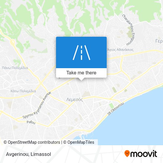 Avgerinou map