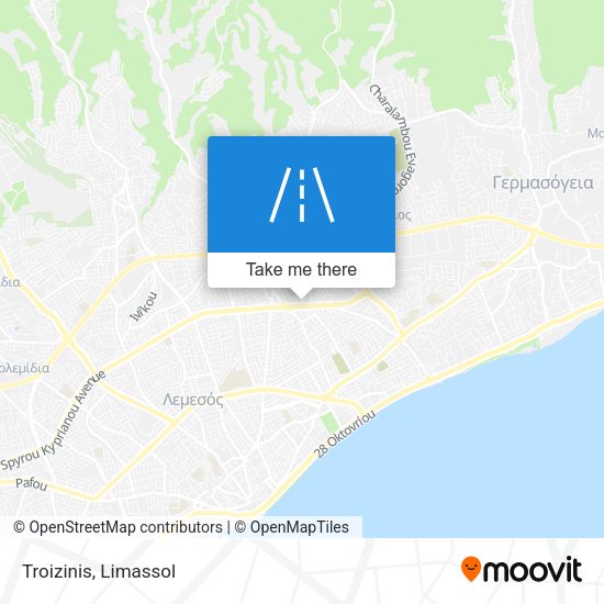 Troizinis map