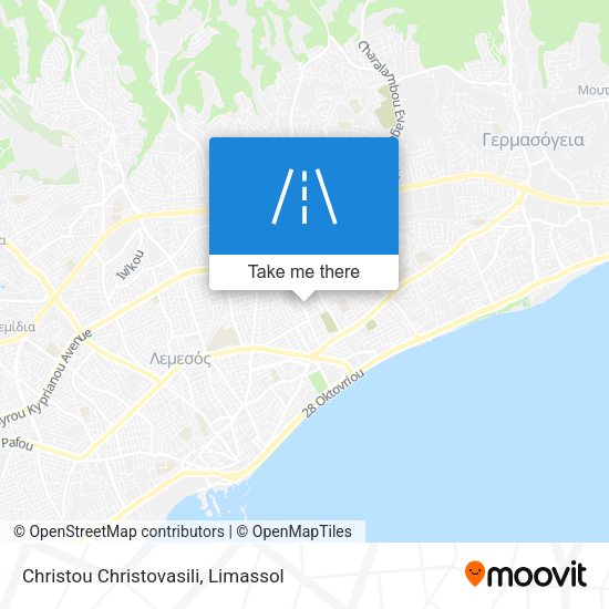 Christou Christovasili map