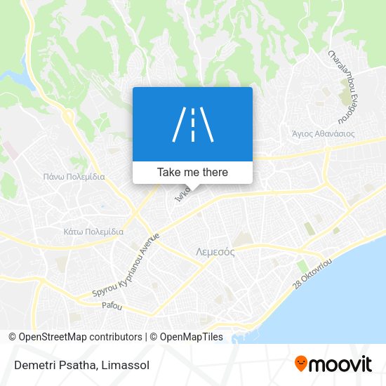 Demetri Psatha map