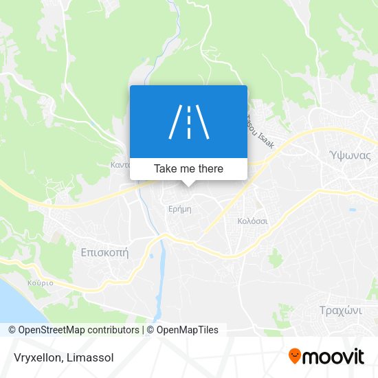 Vryxellon map