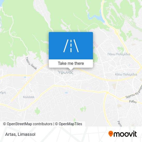 Artas map