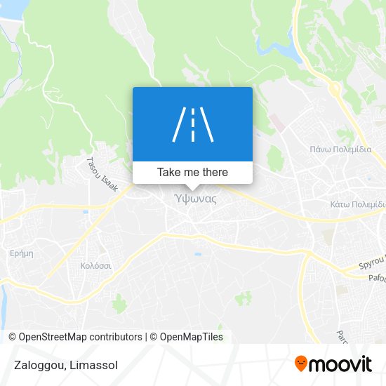 Zaloggou map