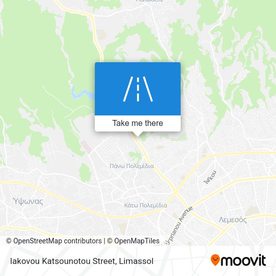 Iakovou Katsounotou Street map