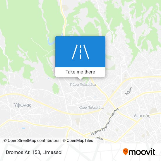 Dromos Ar. 153 map