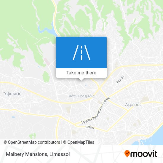 Malbery Mansions map
