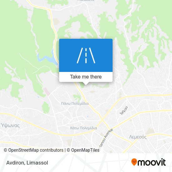 Avdiron map