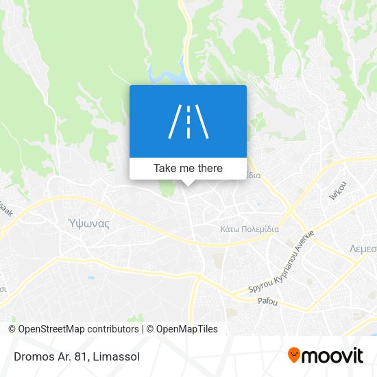 Dromos Ar. 81 map