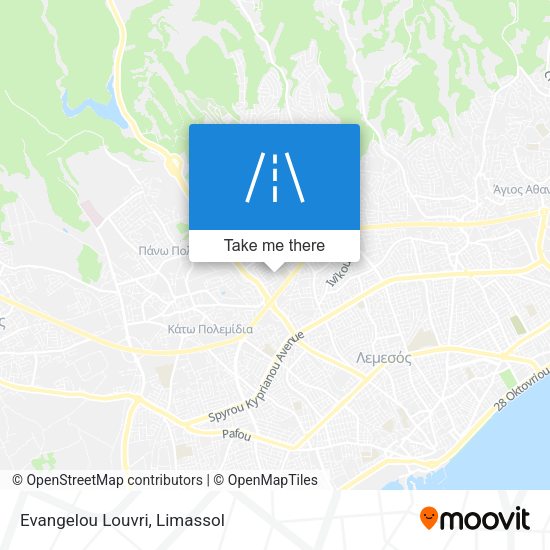 Evangelou Louvri map