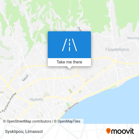 Sysklipou map