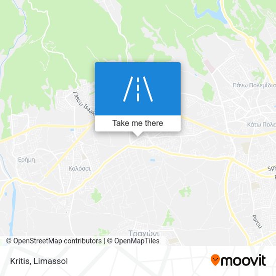 Kritis map