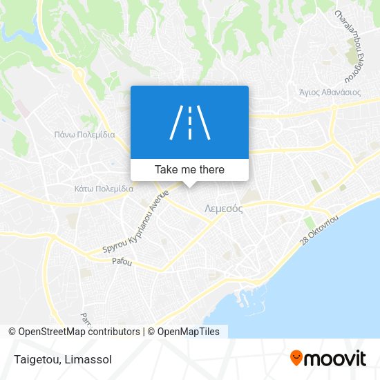Taigetou map
