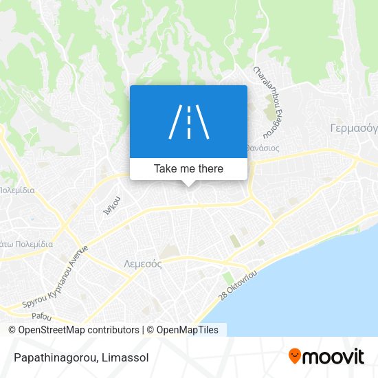 Papathinagorou map