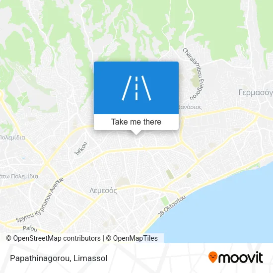Papathinagorou map